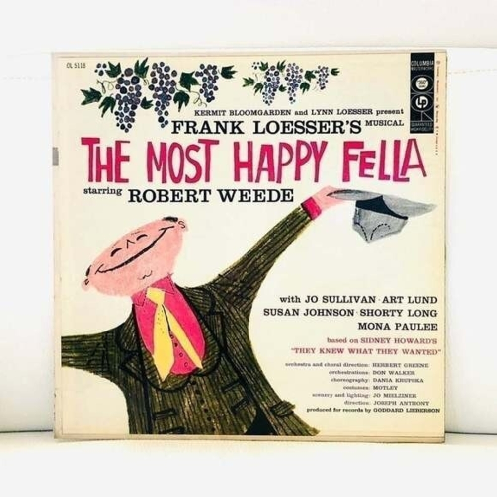 LP Frank Loesser - The Most Happy Fella! Vinyl Record